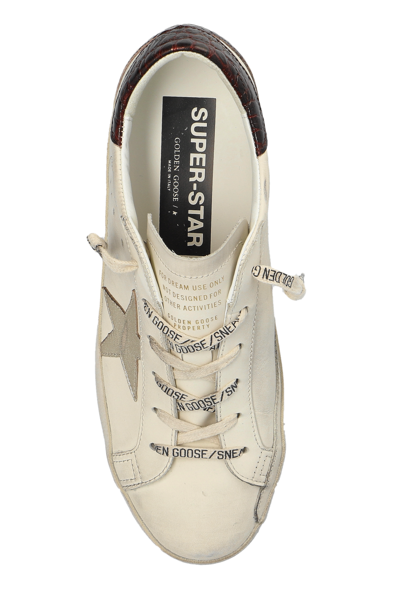 【送料&関税込】Golden  Superstar Classic Sneakers Golden Goose: White Super-Star Classic Sneakers | SSENSE